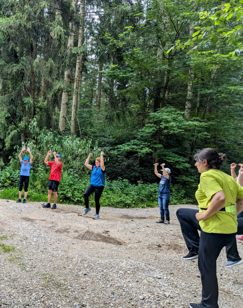 Fit in die Woche