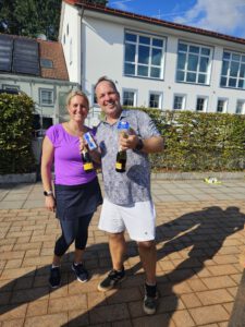 2. Platz: Sabine und Björn