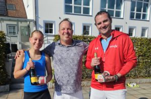 Vereinsmeister Sophie und Christian