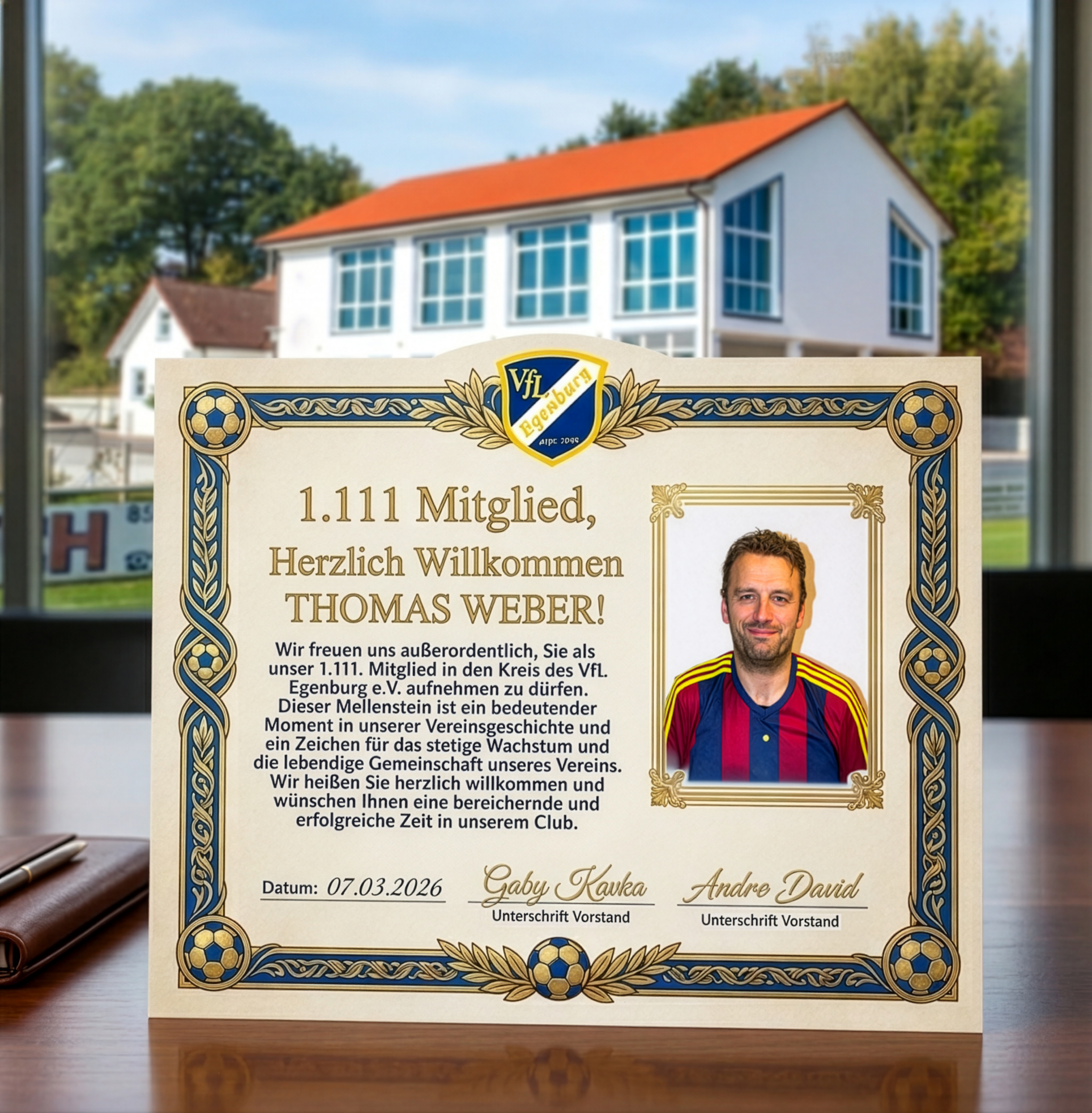 1111. Mitglied - Thomas Weber
