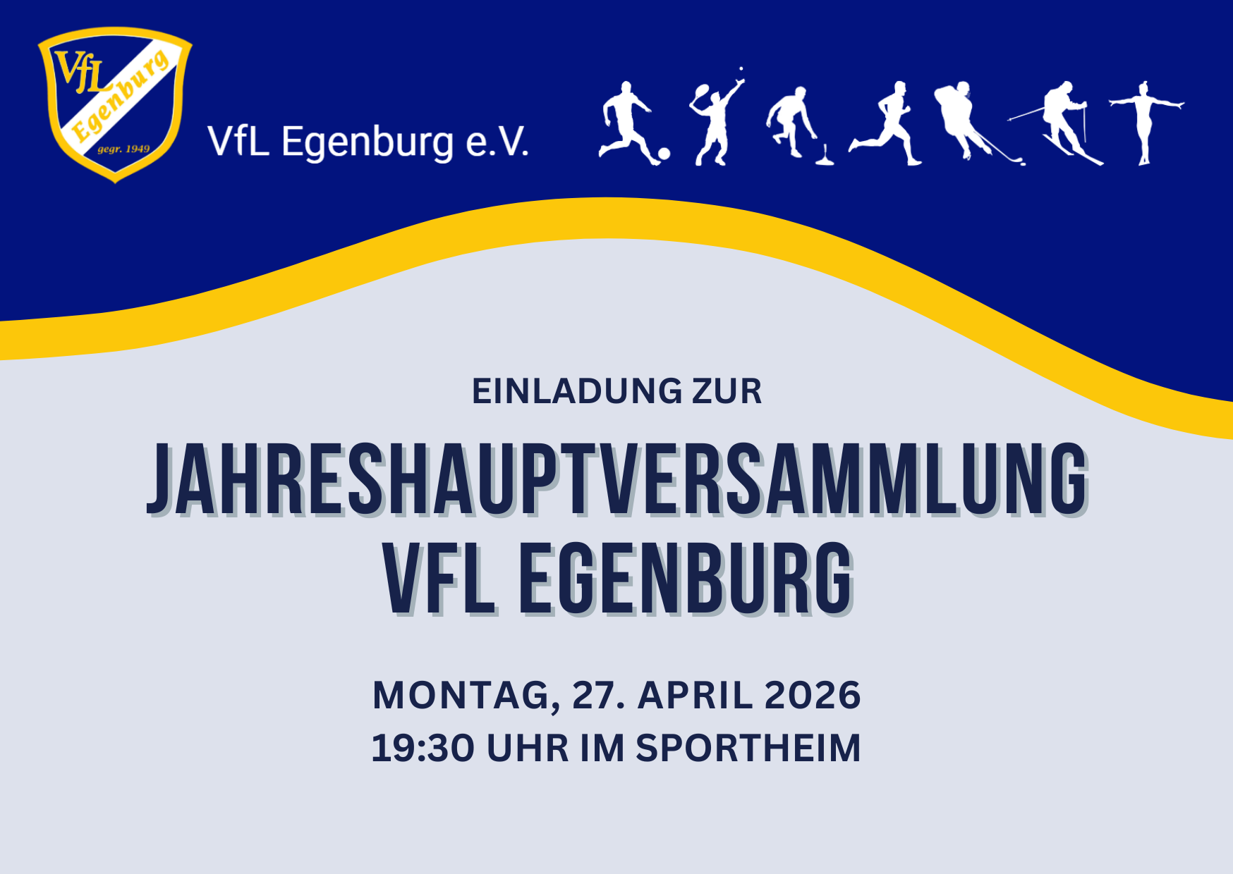 Einladung JHV VfL Egenburg 2026