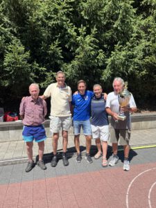 Abt. Tennis, Siegermannschaft des Gemeindeturniers