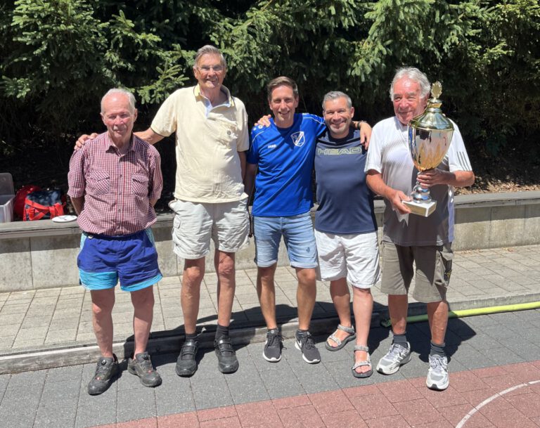Abt. Tennis, Siegermannschaft des Gemeindeturniers der Abteilung Stockschützen des VfL Egenburgs
