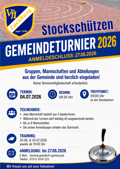 Gemeindeturnier Stockies 2026