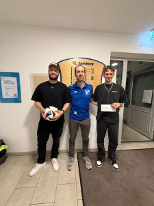 Einstandsfeier der Fußballer