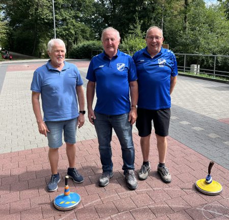 v.l.n.r. Anton Schmidt, Sepp Niedermair, Gottfried Burkhart
