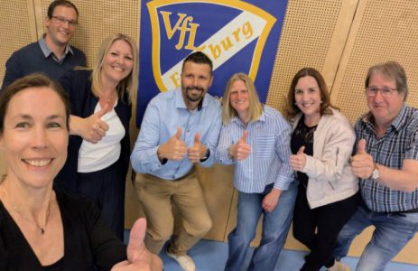 Neue Vorstandschaft Selfie